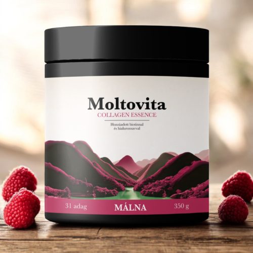 Collagen Essence Málna ízű - hialuronsavval, biotinnal és C-vitaminnal